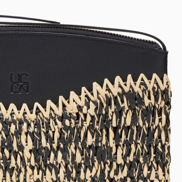 NWT – ULLA JOHNSON MAYA RAFFIA CLUTCH - Picture 3 of 5